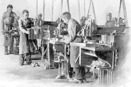 Koenig & Bauer Fabrik-Fortbildungsschule in 1868