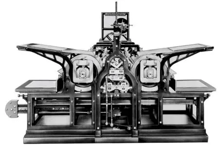 Koenig & Bauer Cylinder Printing Press from 1814