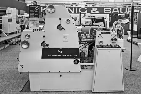 Koebau-Rapida 0 auf der drupa 1967