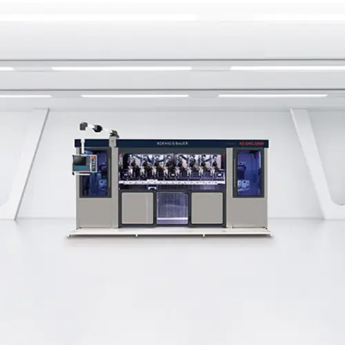 K1 Decorating Machine for Glass & Hollow Ware – Koenig & Bauer Kammann