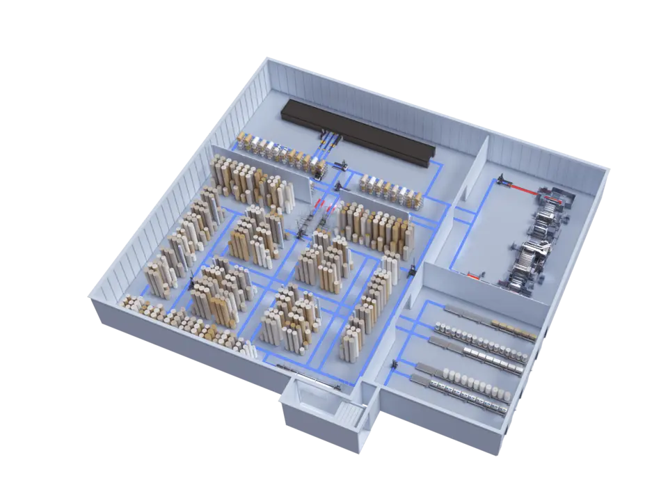 Modular Substrate Intralogistics System Patras