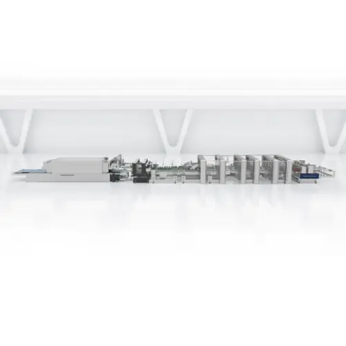 Omega Magnus Folder Gluer for Corrugated Board - Koenig & Bauer Duran