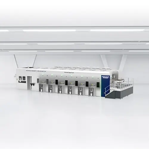 Chroma High Tech Flexo Post-Printing Press for Corrugated Board – Koenig & Bauer Celmacch