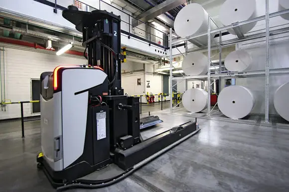 Automated Guided Vehicle (AGV) – Koenig & Bauer Digital & Webfed