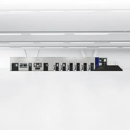 Chroma X Pro Flexo Post-Printing Press for Corrugated Board – Koenig & Bauer Celmacch