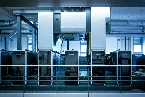 Cold Foil Application Inline on a Rapida 106 – Koenig & Bauer Sheetfed