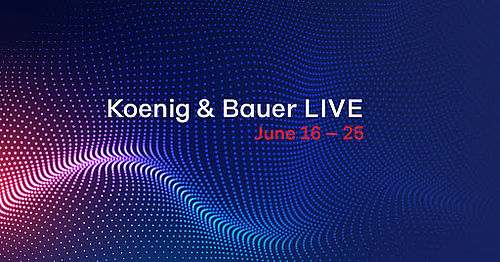 Exclusive Product Innovations With Koenig & Bauer LIVE | Koenig & Bauer ...